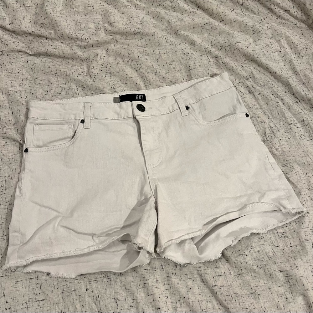 Kut from the Kloth Jean Shorts - White